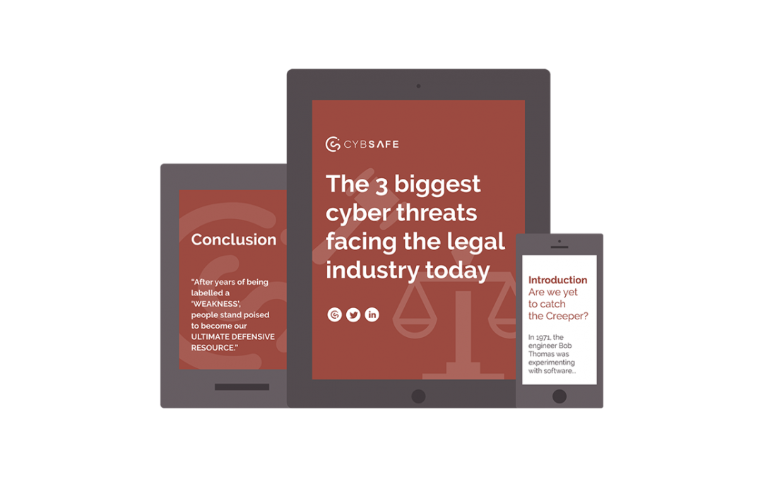 E-book: The 3 biggest cyber security threats facing the legal industry today