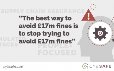 “The best way to avoid £17m fines is to stop trying to avoid £17m fines”