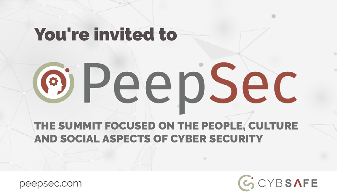Free virtual summit on the people, culture and social aspects of cyber security
