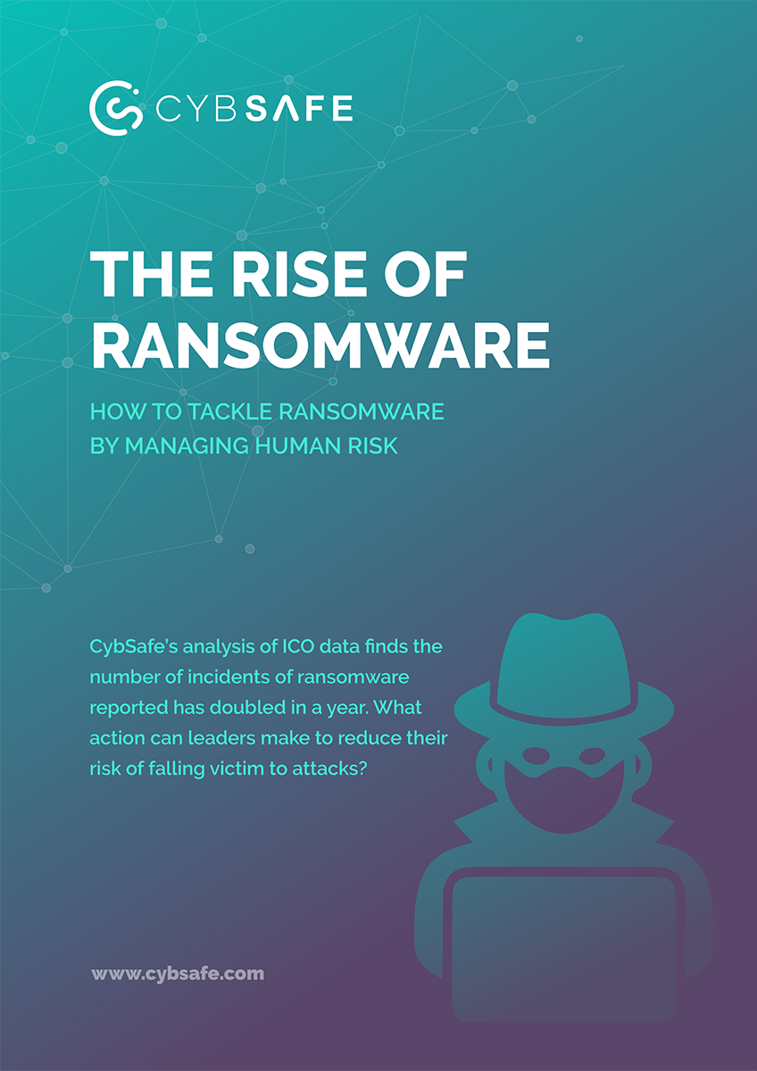 The Rise of Ransomware ebook cover
