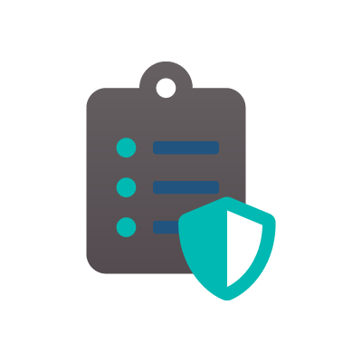 Security behaviour goal setting tool icon