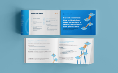 Beyond awareness: How to (finally) get taken seriously as a security awareness/HRM professional